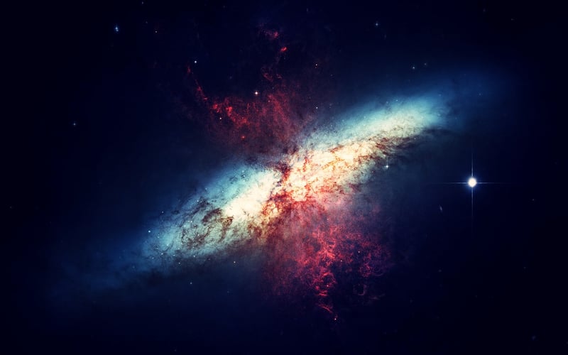 Galaxy Wall Mural